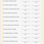 Berufe Subjekt Prädikat – Unterrichtsmaterial In Den