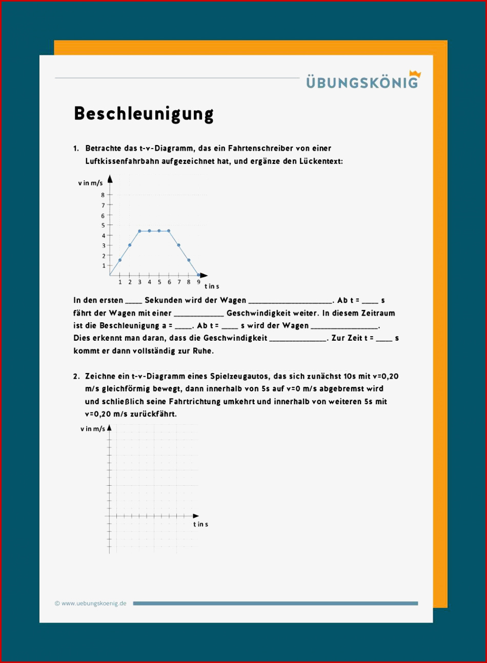 Beschleunigung