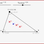 Besondere Punkte Und ortslinien Im Dreieck – Geogebra