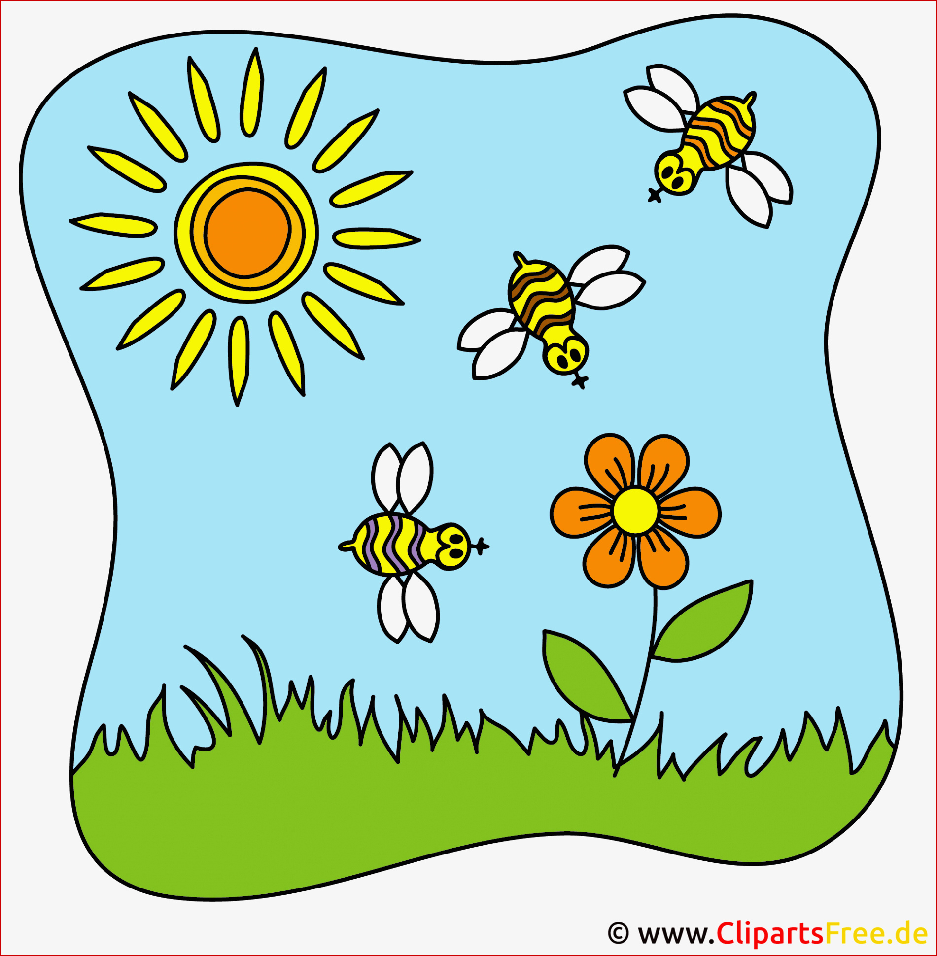 Bienen Clipart sommer Cliparts Free