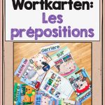 Bild Und Wortkarten Arbeitsblatt Les Prépositions