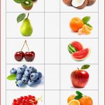 Bildkarten Obst