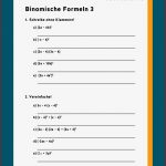 Binomische formeln