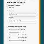 Binomische formeln