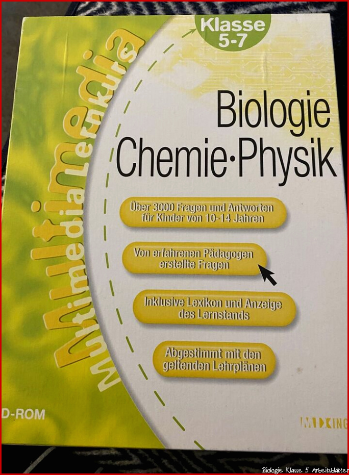 Biologie Chemie Physik CD Rom Klasse 5 7 in Altona