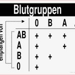 Blutgruppen