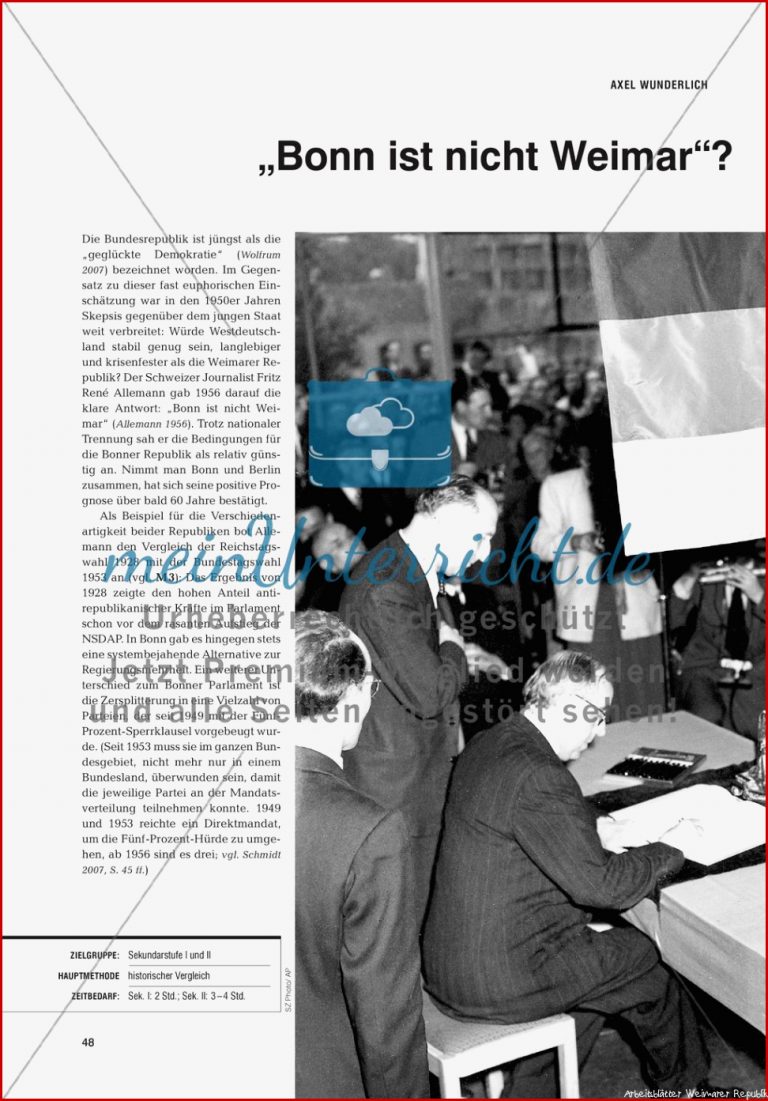 BRD versus Weimarer Republik Vergleich zweier Kostenlosen Download BRD versus Weimarer Republik Vergleich zweier