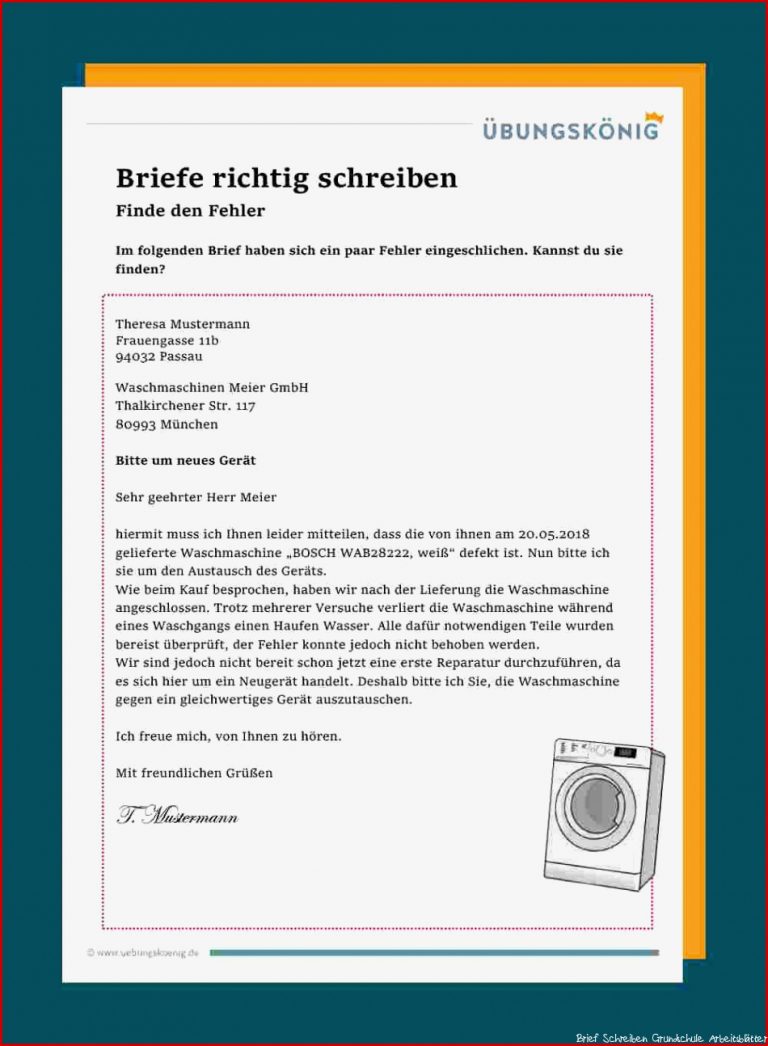 Briefe Schreiben