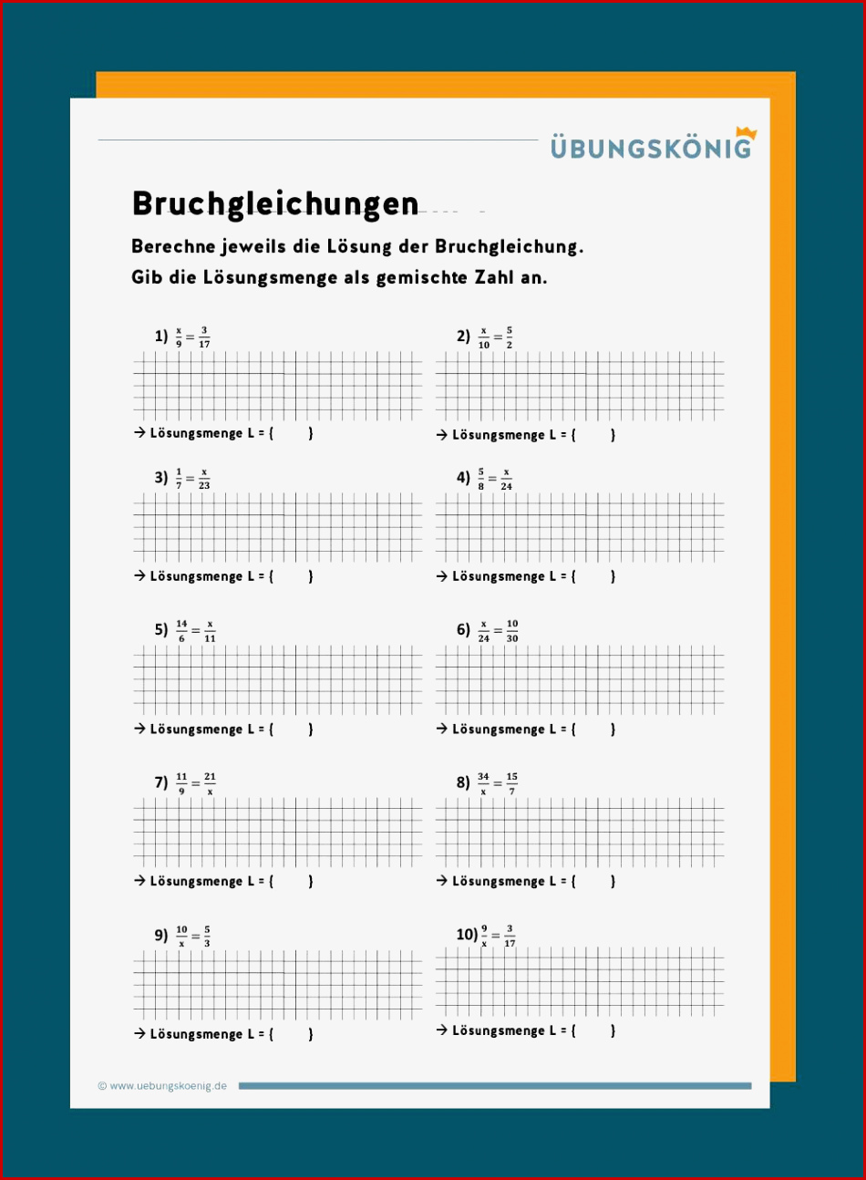 Bruchgleichungen