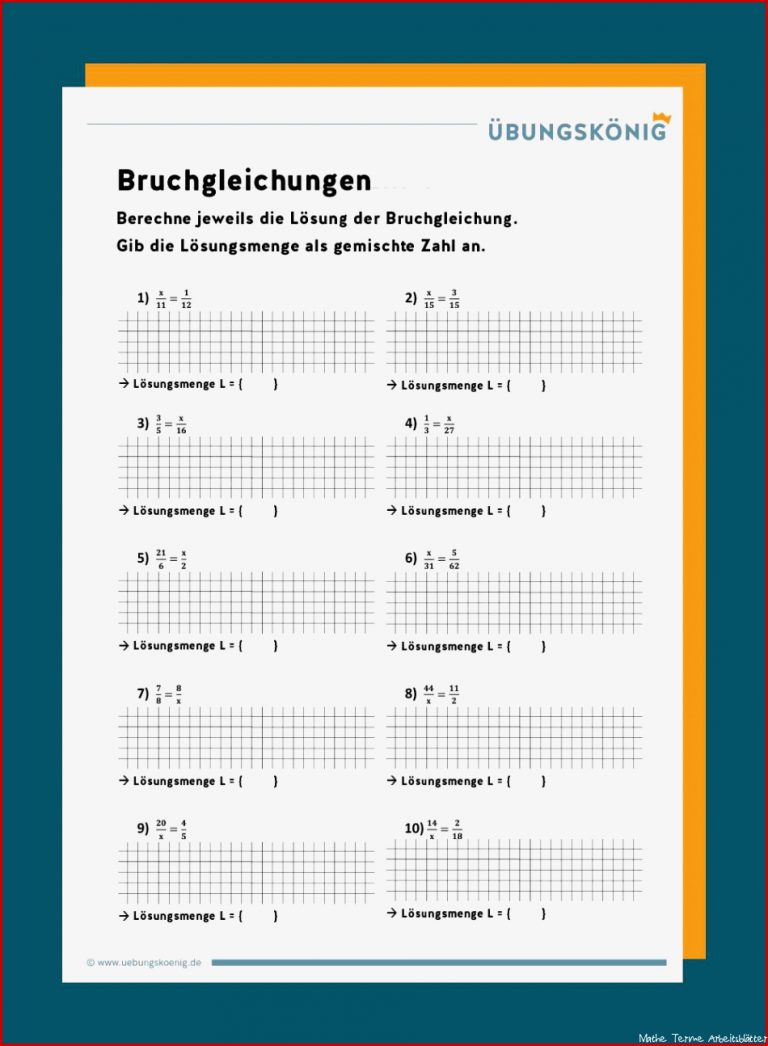 Bruchgleichungen