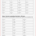 Bruchrechnen Aufgaben Mit Lösungen