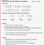 Bruchrechnen Klasse 6 Gymnasium [klassenarbeit Lösungen