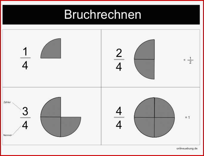 Bruchrechnen - Lernen, Verstehen, Ã¼ben - FÃ¼r SchÃ¼ler