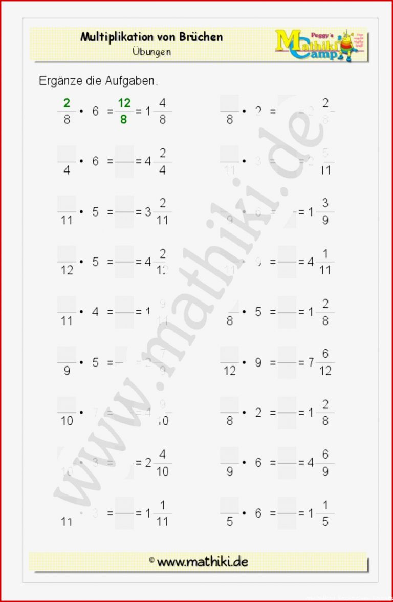 Bruchrechnen Mathe Arbeitsblätter Klasse 6 Brüche Zum