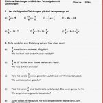 Bruchrechnen Übungen Klasse 6