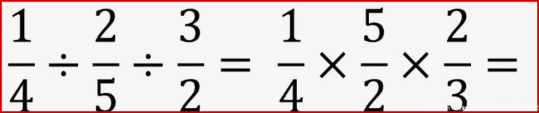 Bruchrechnung Division Divi ren Teilen Bruchrechnen