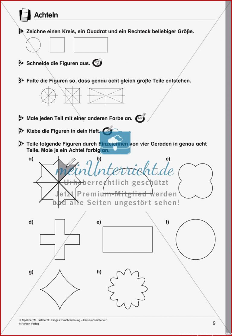 Bruchrechnung Einführung Meinunterricht