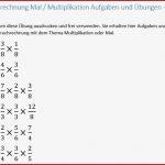 Bruchrechnung Lernen Mal Multiplikation Von Brüchen