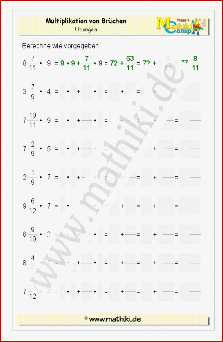 Bruchteile Von Größen Klasse 5 Arbeitsblätter Worksheets