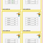 Bruchteile Von Größen Klasse 5 Arbeitsblätter Worksheets