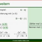 Bruchterme Kürzen Und Erweitern