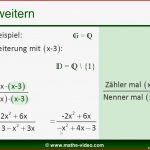 Bruchterme Kürzen Und Erweitern