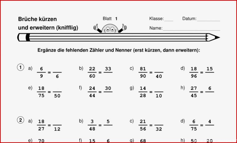 Brüche Ad Ren Arbeitsblatt Pdf Carl Winslow Grundschule