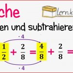 Brüche Ad Ren Und Subtrahieren