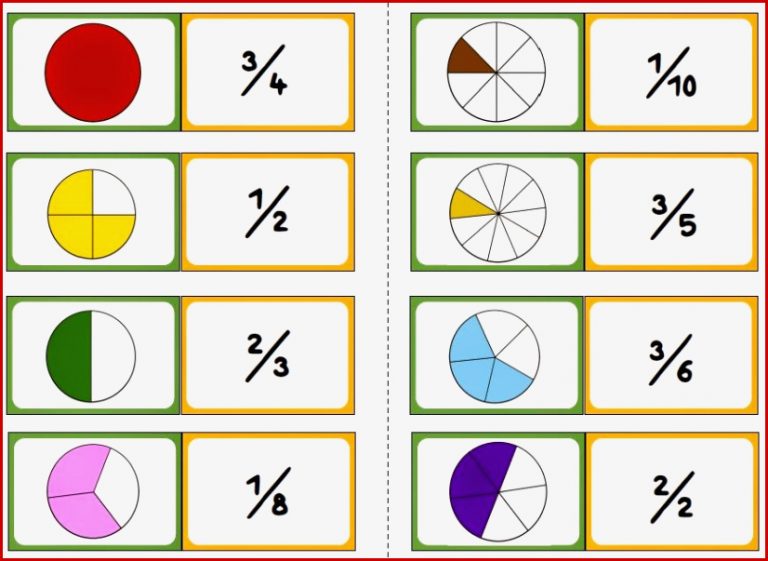 Brüche Arbeitsblätter Zum Ausdrucken Worksheets