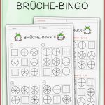 BrÜche Bingo Brüche Spielerisch üben