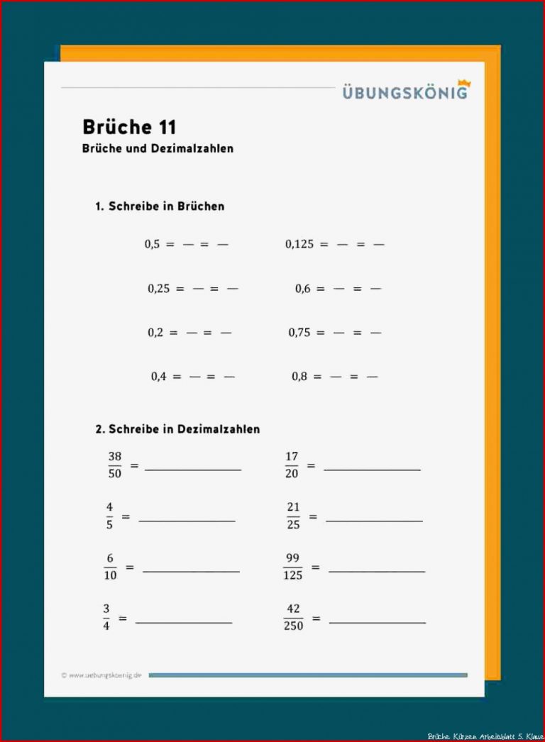 Brüche Bruchrechnen