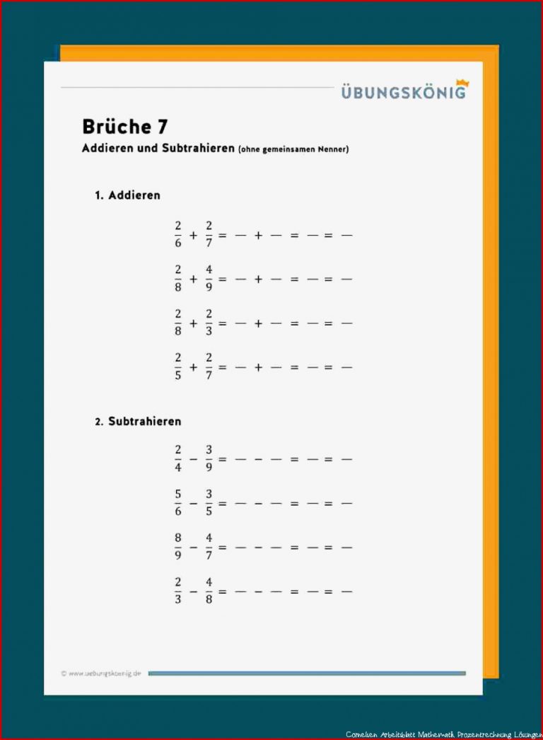 Brüche Bruchrechnen