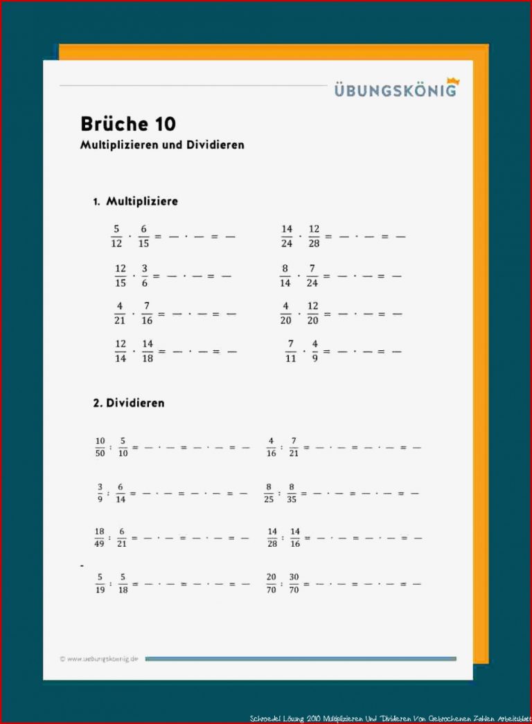 BrÃ¼che / Bruchrechnen