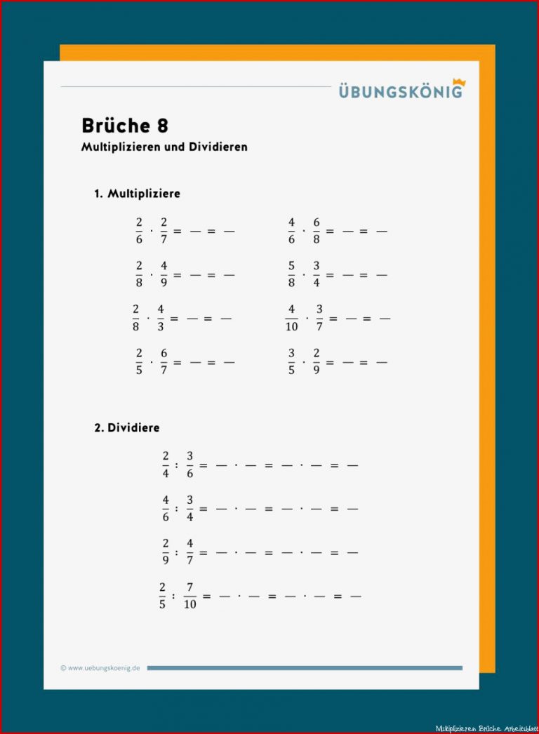 Brüche Bruchrechnen