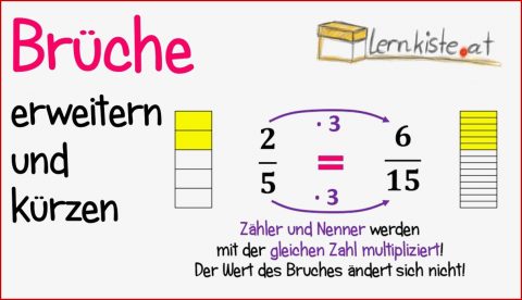 Brüche Erweitern Und Kürzen