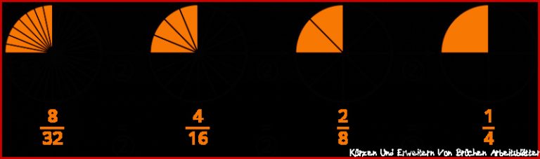 Brüche Erweitern Und Kürzen Aufgaben Klasse 6 the Sample