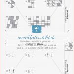 Brüche Kürzen Übungen Und Lösung Meinunterricht
