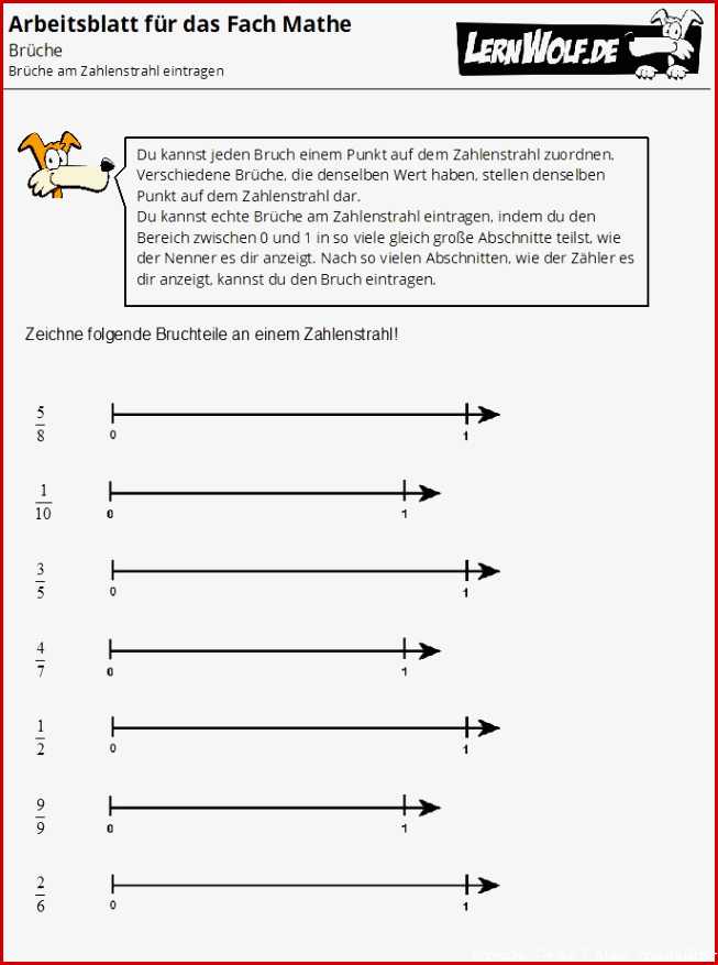 Brüche lernwolf