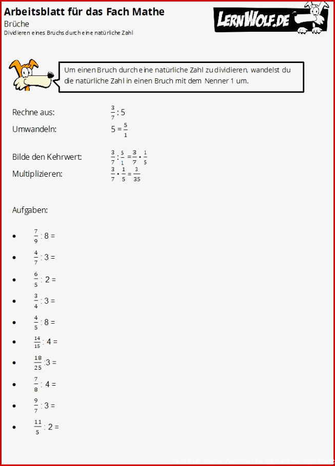 Brüche - lernwolf.de