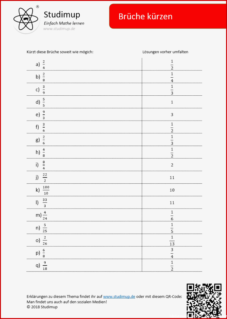 Brüche Mathe Arbeitbletter Klasse 6 Bruche Hier siehst