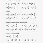 Brüche Mathe Arbeitbletter Klasse 6 Bruche Und