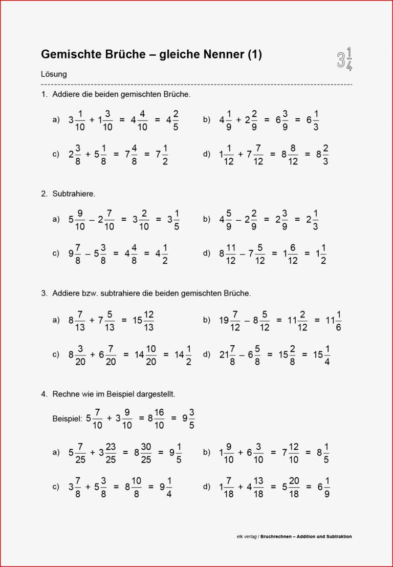 Brüche Mathe Arbeitbletter Klasse 6 Bruche Und