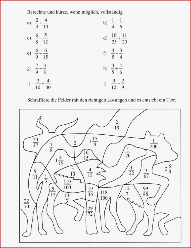 Brüche Mathe Arbeitbletter Klasse 6 Bruche Wie Man