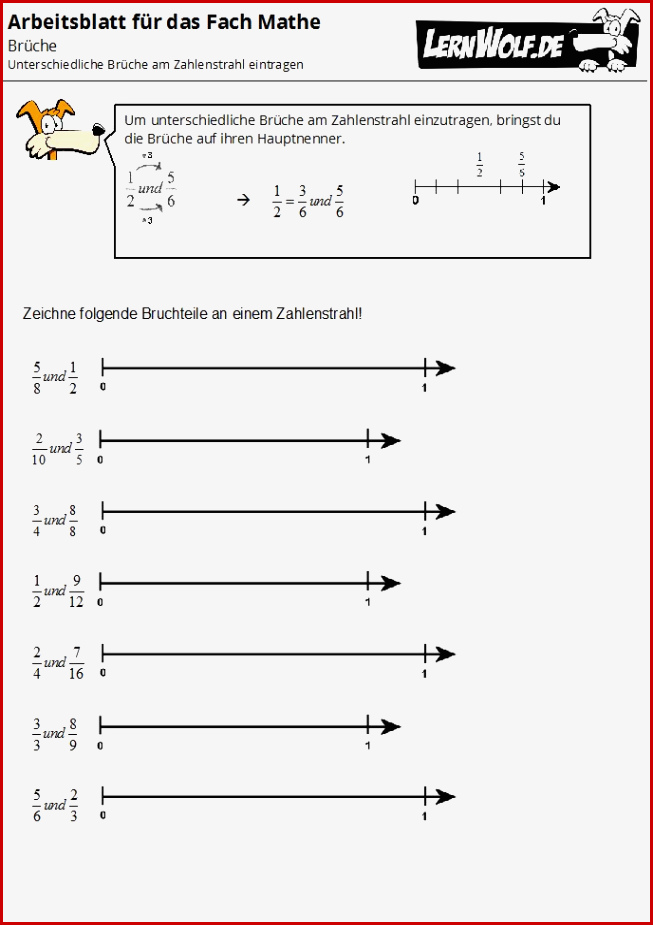 Brüche Mathe Arbeitbletter Klasse 6 Bruchrechnen Lernen