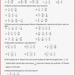 Brüche Mathe Arbeitbletter Klasse 6 Brüche