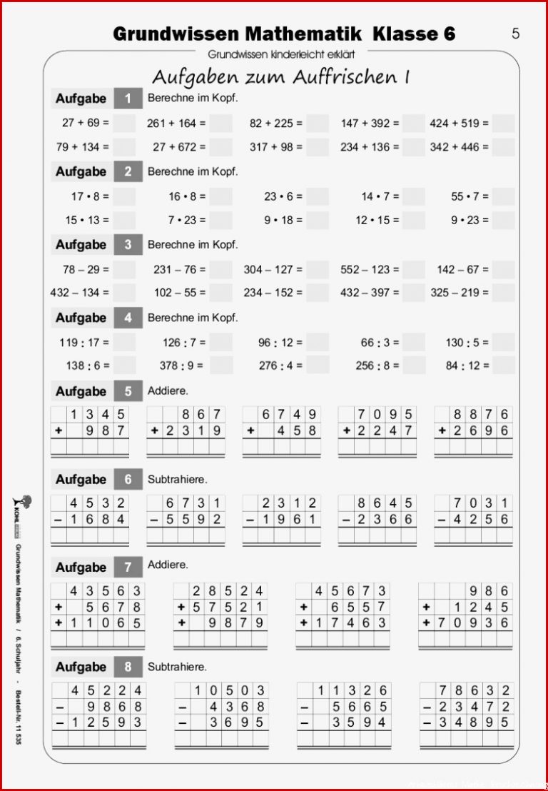 Brüche Mathe Arbeitbletter Klasse 6 Brüche Mathe