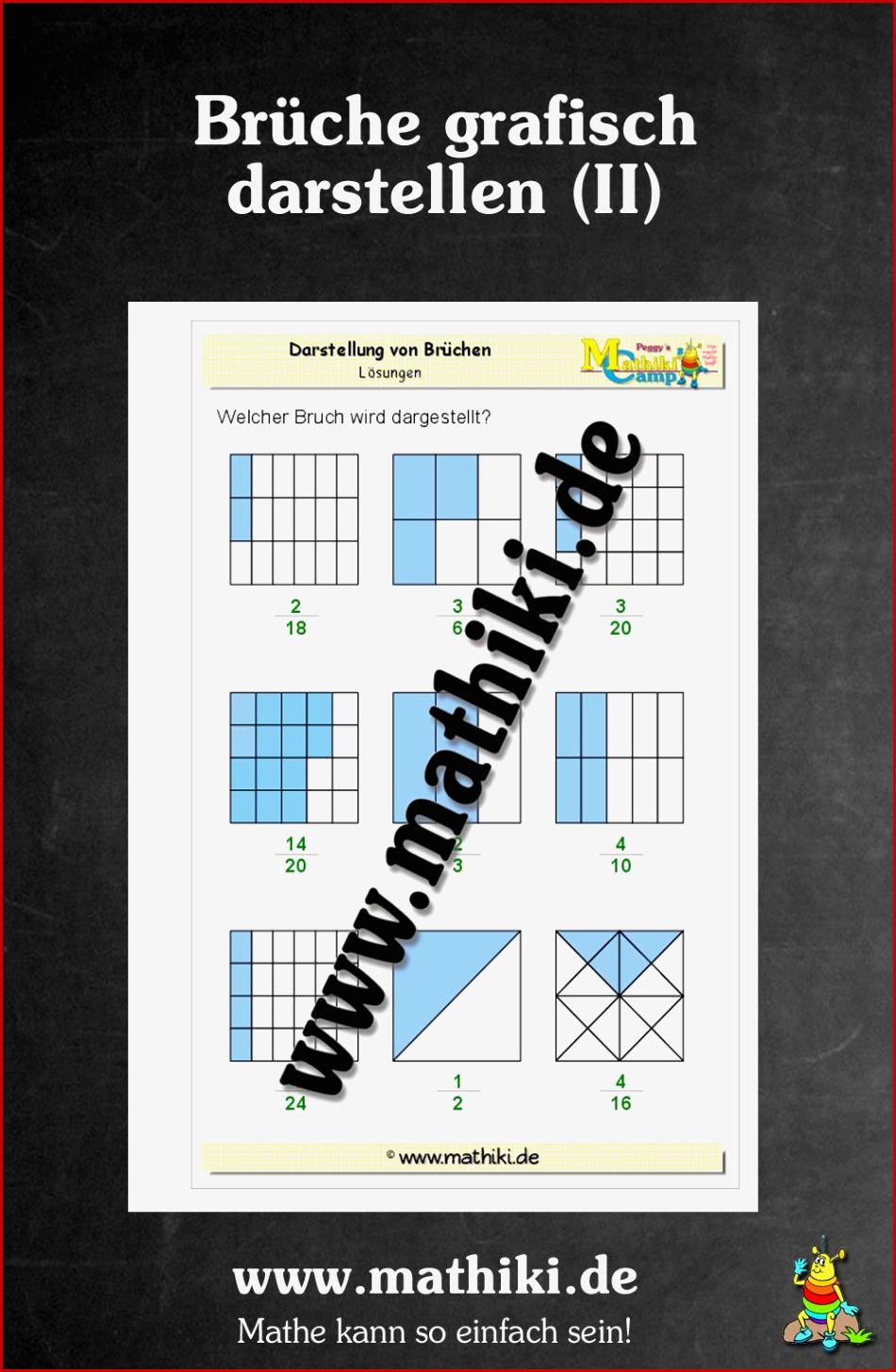 Brüche Mathe Arbeitbletter Klasse 6 Brüche Mathe