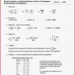 Brüche Mathe Arbeitbletter Klasse 6 Klassenarbeit