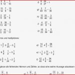 Brüche Mathe Arbeitbletter Klasse 6 Mathe 6 Klasse