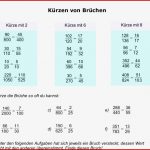 Brüche Mathe Arbeitbletter Klasse 6 Schulaufgaben